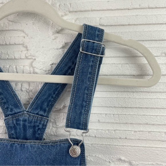 Levi's Denim Distressed Shortall Kids Size 16 - Picture 5 of 14